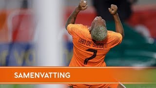 Highlights Oranjeleeuwinnen  Denemarken 5102018 WK 2019 Playoff [upl. by Cathi]