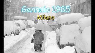 Lincredibile ondata di GELO e la NEVE del gennaio 1985 [upl. by Notyalk]