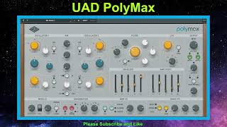 UAD PolyMax  Factory Sound [upl. by Huda271]