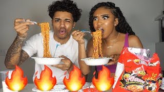 2X SPICY NOODLE CHALLENGE  BAD IDEA [upl. by Jarus111]