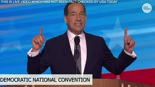 Jamie Raskin 2024 DNC speech slams Donald Trump for Jan 6 insurrection and treatment of Mike Pence [upl. by Assilana]