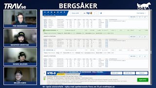 V75 Bergsåker Lördag 172  75 miljoner i jackpott [upl. by Oinotla974]