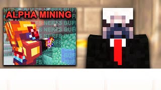 New Alpha Mining Changes  Hypixel Skyblock News [upl. by Dnalyk]