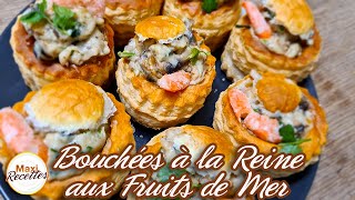 Bouchées à la Reine aux Fruits de Mer Recette Facile et Rapide [upl. by Elleirua732]