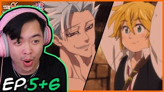 Meliodas Meets Ban Seven Deadly Sins Episode 5 and 6 Reaction [upl. by Misa371]