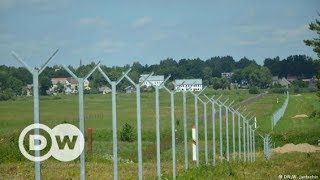 Lithuanias fence on Kaliningrad border  DW Documentary [upl. by Pasadis]