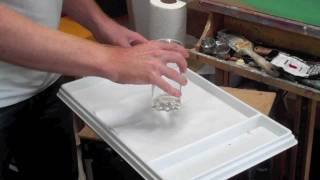 Acrylic Painting Lessons setting up an acrylic staywet palette [upl. by Silvers]