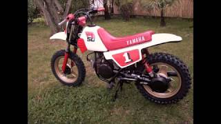 Yamaha PW50 S  1986  Motorcycle restoration [upl. by Wendall221]