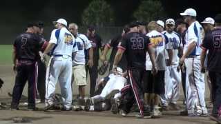 2013 USSSA B World Tournament  bench clearing brawl [upl. by Chung]