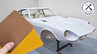 Finally Painting the Car Datsun 240Z Restoration Part 5 [upl. by Felita]