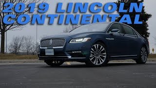 The 2019 Lincoln Continental  Test Drive [upl. by Ahsam5]