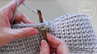 How to crochet the waistcoat stitch [upl. by Lawler969]