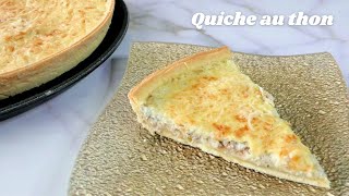 QUICHE AU THON SANS CRÈME FRAICHE  JOLLY KISSIN [upl. by Farron]