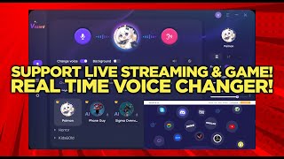 Cara Merubah Suara Saat Live Streaming dan Main Game  IMOBIE VOZARD AI VOICE CHANGER [upl. by Rovner]