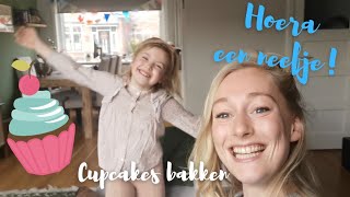 Cupcakes bakken met mn nichtje [upl. by Icat]