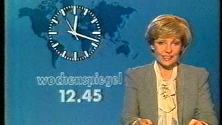 ARD Tagesschau Dagmar Berghoff 15011983 Sendeschluß Programmtafeln CLOSE DOWN ohne Testbild [upl. by Siloum448]