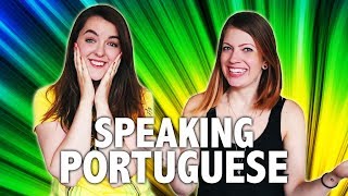 IRLANDESA FALANDO PORTUGUÊS 🇮🇪 🇧🇷 [upl. by Surtimed263]