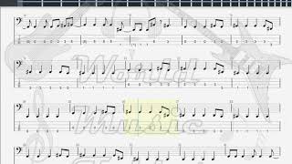 In Flames Goliaths Disarm Their Davids BASS GUITAR TAB [upl. by Ynnej426]