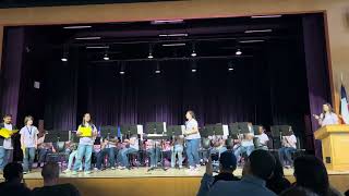 Richland Middle School Spring 2024 Beginner Band Awards [upl. by Amalita]