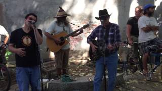 Pedal Powered Blues in Sacramento Featuring Dennis James and Bear Dyken [upl. by Bidget]