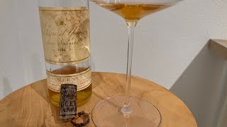 Réveillon du jour de l’An avec une demibouteille du Château d’Yquem 1986 31 décembre 2023 [upl. by Elwin]