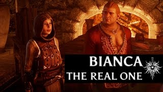 Dragon Age Inquisition  Meeting Bianca the real one [upl. by Ahsinawt]