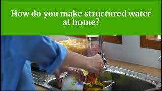 How do you make structured water at home [upl. by Mcmaster]