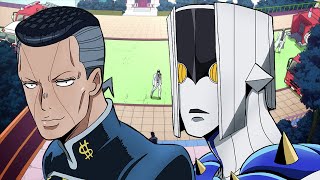 Okuyasu uses Za Hando Za Warudo [upl. by Etnuhs856]