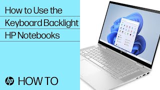 How to Use the Keyboard Backlight for HP Notebooks  HP Support [upl. by Sikleb]