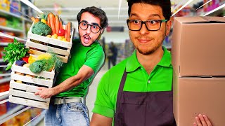 HO INVITATO STEF NEL MIO SUPERMERCATO  SuperMarket Simulator Ep 6 [upl. by Icyak]