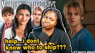 Watching MY LIFE W THE WALTER BOYS amp I cant choose a boy reaction EP12 [upl. by Ettevol]