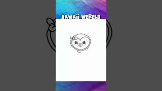 Hoe Teken Je Een Chibi Bloemetje How To Draw A Chibi Flower kawaii drawing [upl. by Ivzt]