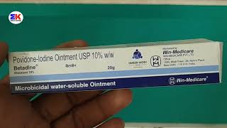 Betadine Ointment  Povidone lodine 10 ointment uses or benefits full review in hindi [upl. by Bixler271]