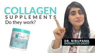 Collagen supplement Collagen benefits Collagen for skin HK VITALS Skin Radiance Collagen review [upl. by Ahsurej]