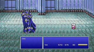 FINAL FANTASY IV Pixel Remaster Tellah uses Meteor on Golbez [upl. by Nnahtebazile]