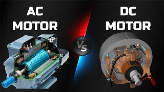 AC Motor Vs DC Motor  Key Difference between DC and AC Motors [upl. by Aipmylo410]