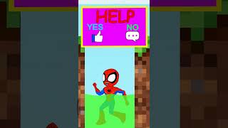 Help SpiderMan Conquer the Spidey Challenge shorts spiderman hulk viralvideo cartoon sonic [upl. by Nerrad]