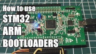 STM32 ARM Microcontroller Bootloaders  Dfuse  ST link  Serial Flashloader [upl. by Oetsira159]