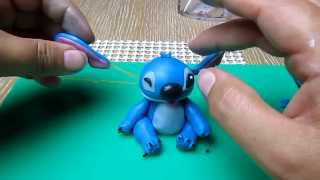 Stitch in fondant tutorial [upl. by Loriner]