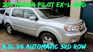 2011 Honda Pilot EXL AWD 35L V6 111K SOLD 15495 San Luis Obispo CA [upl. by Jallier272]