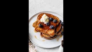 HIGH PROTEIN FRENCH TOAST  healthy breakfast idea SHORTS healthyrecipes [upl. by Shlomo]