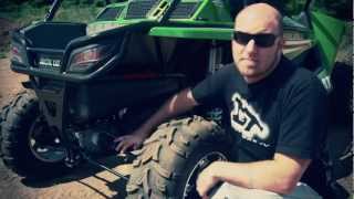 UTV Test Ride 2012 Arctic Cat Wildcat 1000 HO [upl. by Annoek]