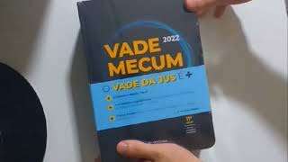 UNBOXING VADE MECUM 2022 JUSPODIVM [upl. by Maddi512]