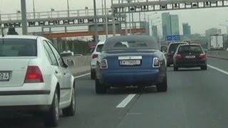 CHASING THE RR DROPHEAD COUPÉ OVER THE HIGHWAY [upl. by Eidson624]