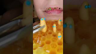 ASMR Satisfying Kohakutou Honeycomb asmr asmrcrunch satisfyingsounds [upl. by Cinemod]