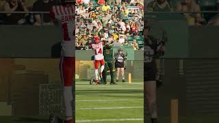 First Quarter INT  Loucheiz Purifoy 2024 CFL Highlights [upl. by Zollie]