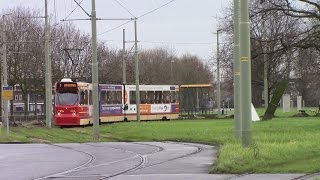 HTM Den Haag tramlijn 1 Delft Tanthof  Scheveningen Noorderstrand The Hague Tram Route 1 [upl. by Eymaj]