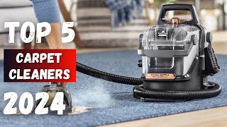 Top 5 Best Carpet Cleaners In 2024 Review [upl. by Ahsats29]