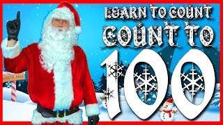 🎅 Learn To Count To 100 With Santa Kids Christmas Songs 🎄 Lets Get Fit Superhero Sing Along Songs [upl. by Floss214]