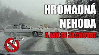 Hromadná nehoda na dálnici a jak se zachovat  Brněnská odchytová [upl. by Estis]